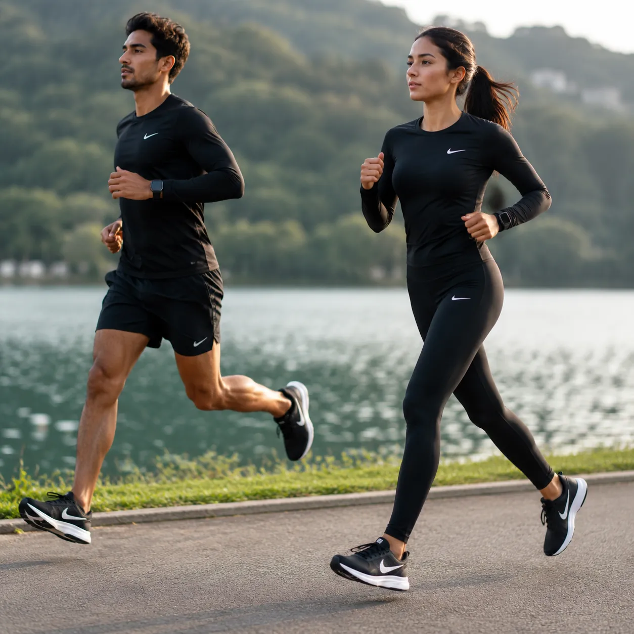 e983a175a37b9c283fccbf50e85bb3a6 کتونی نایک گاید مشکی-Nike guide 10