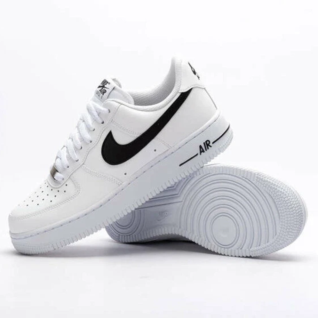 f74dd50cfec0f8549406fee6191d2f8d-1 کتونی نایک ایر فورس ۱ سفید مشکی- nike air force 1