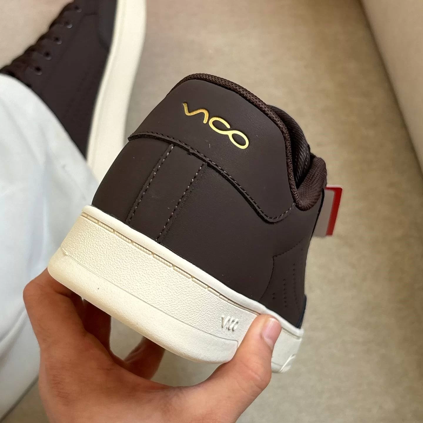 کتونی-ونس-زنانه-و-مردانه-ویکو-Vans-Vico-1556-brown-2-1 کفش اسپرت ویکو قهوهای سفید