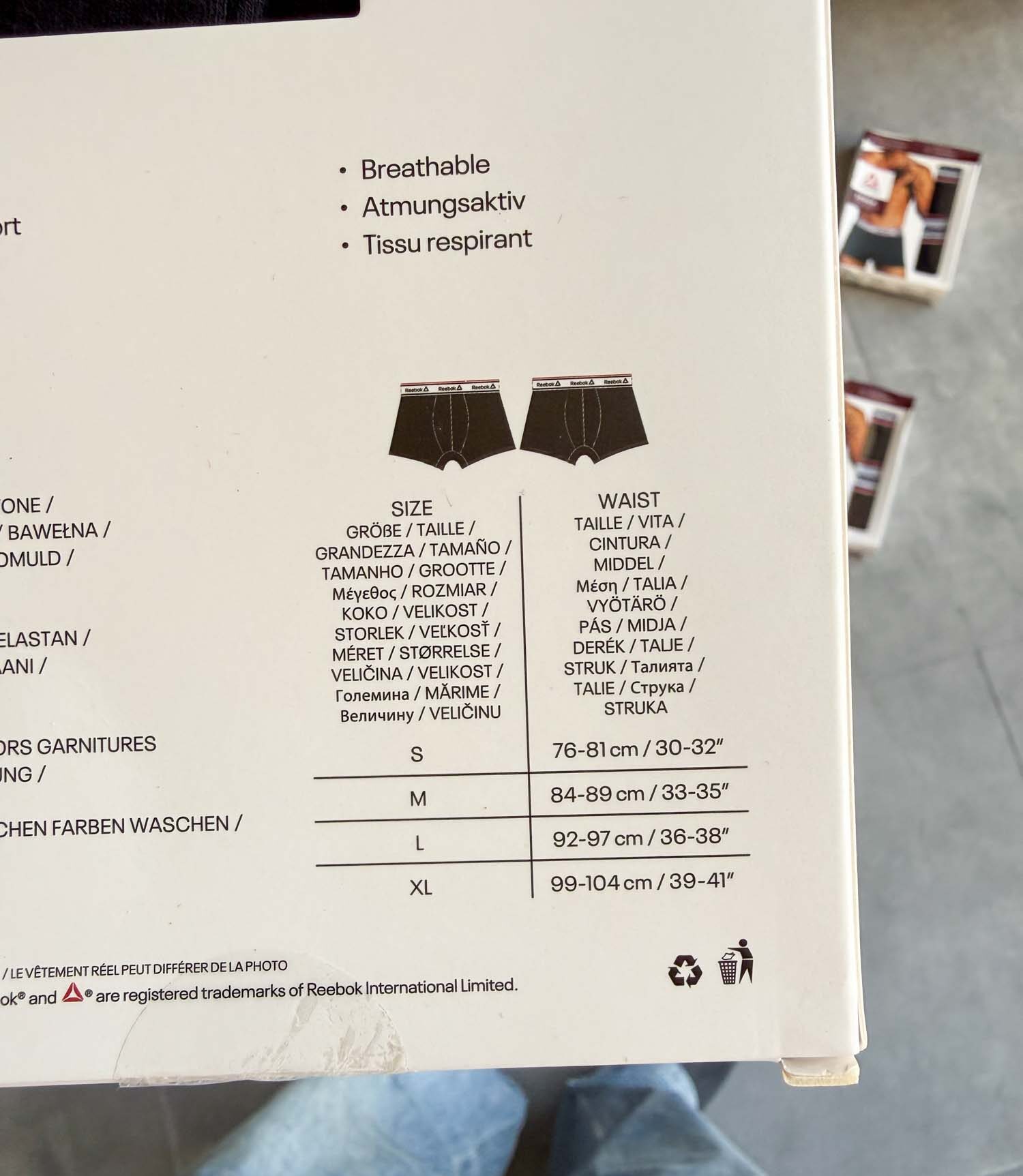 17868981925432850 پک دو عددی شورت مشکی Reebok