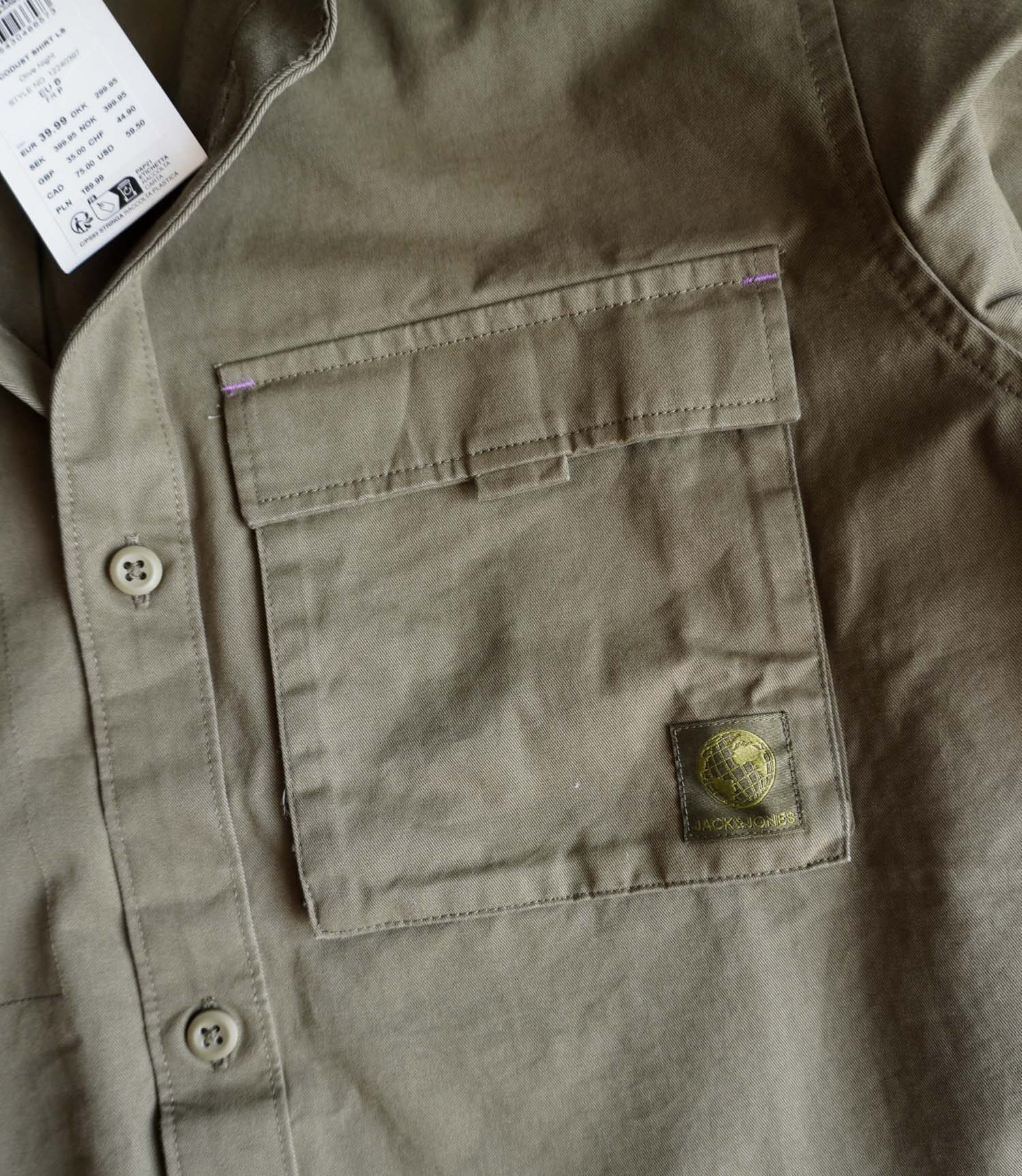 17888815211622777 پیراهن کتان سبز Jack&Jones