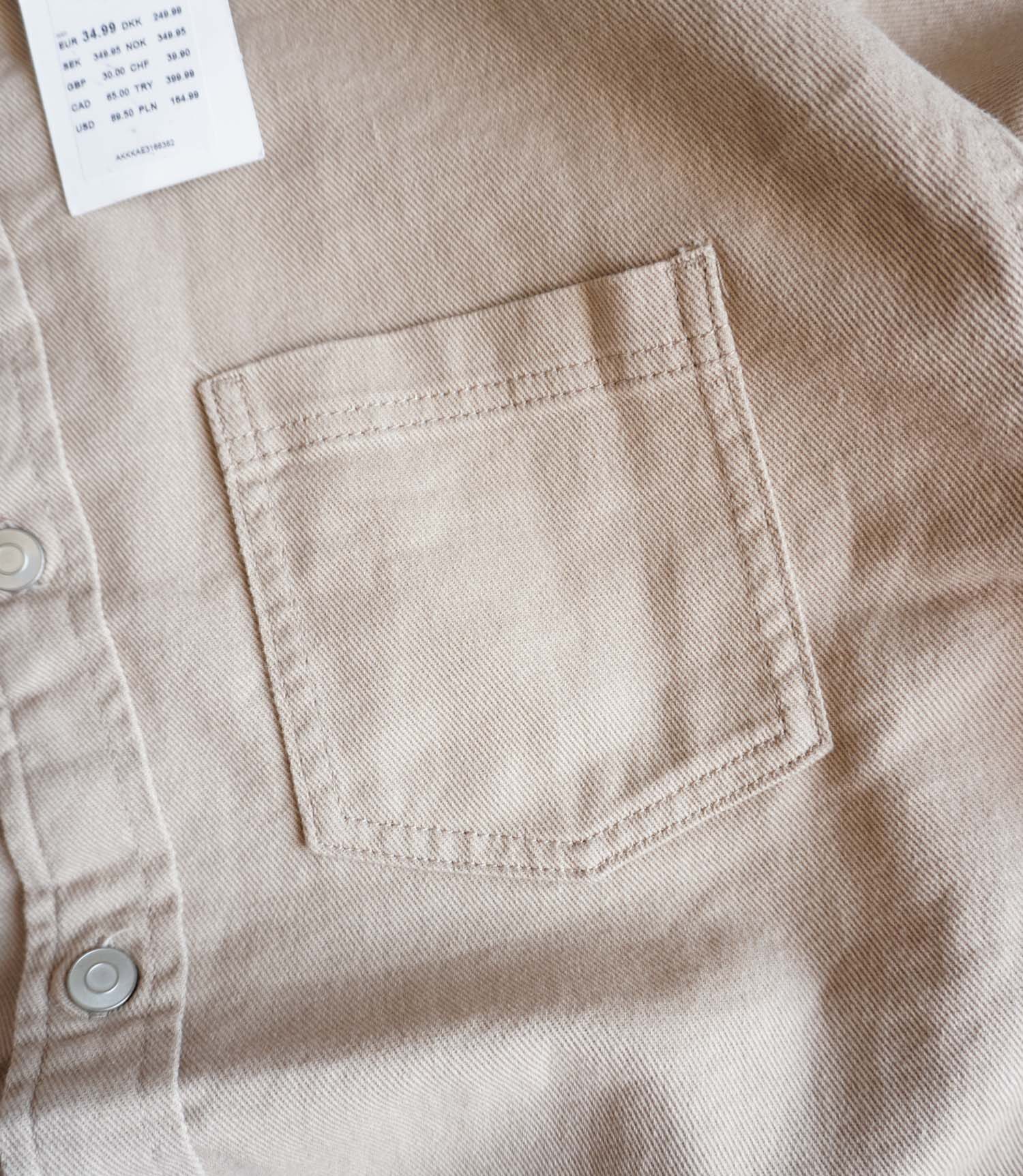 17888816545184437 پیراهن کتان خاکی Jack&Jones