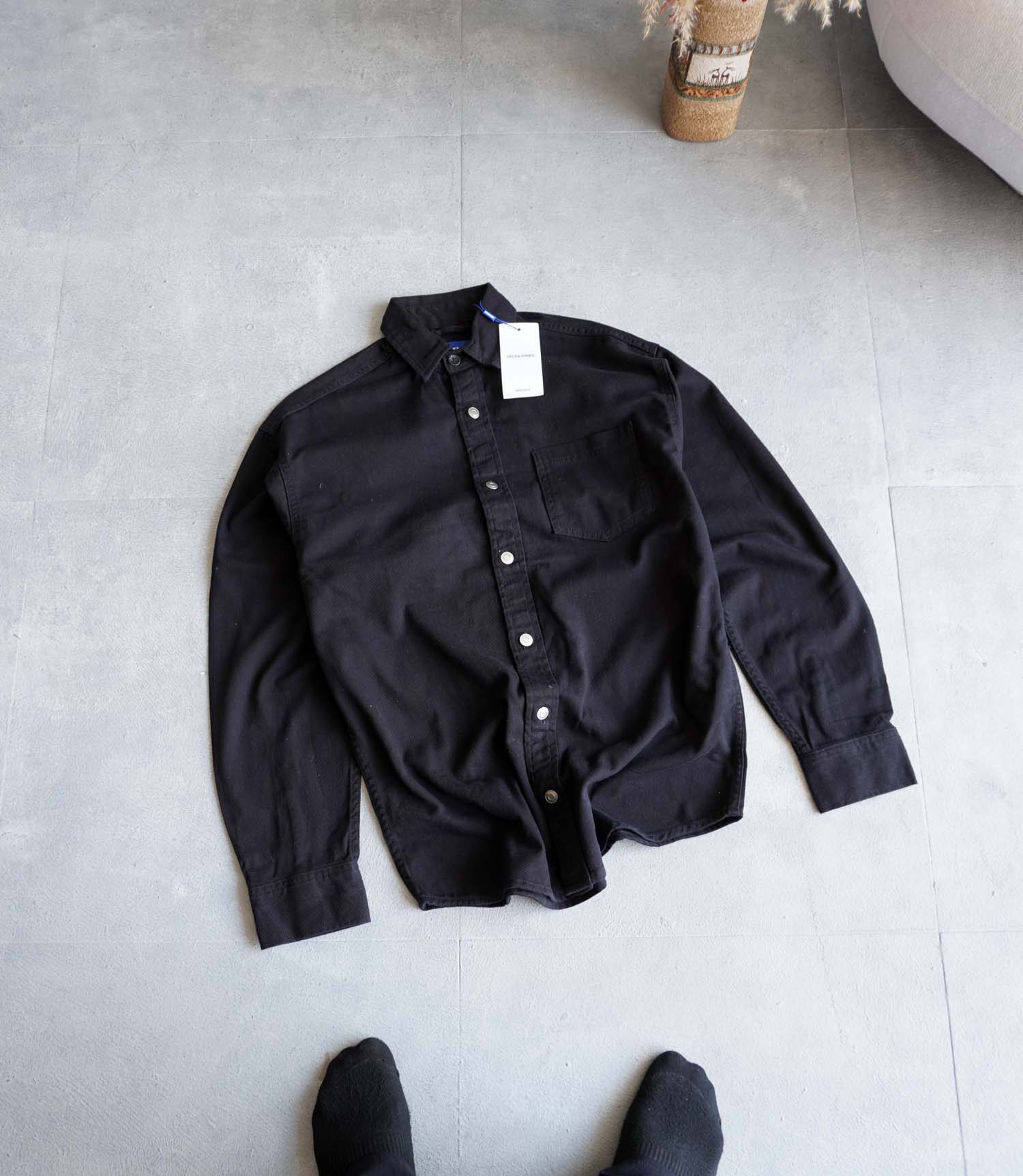پیراهن جین مشکی Jack&Jones