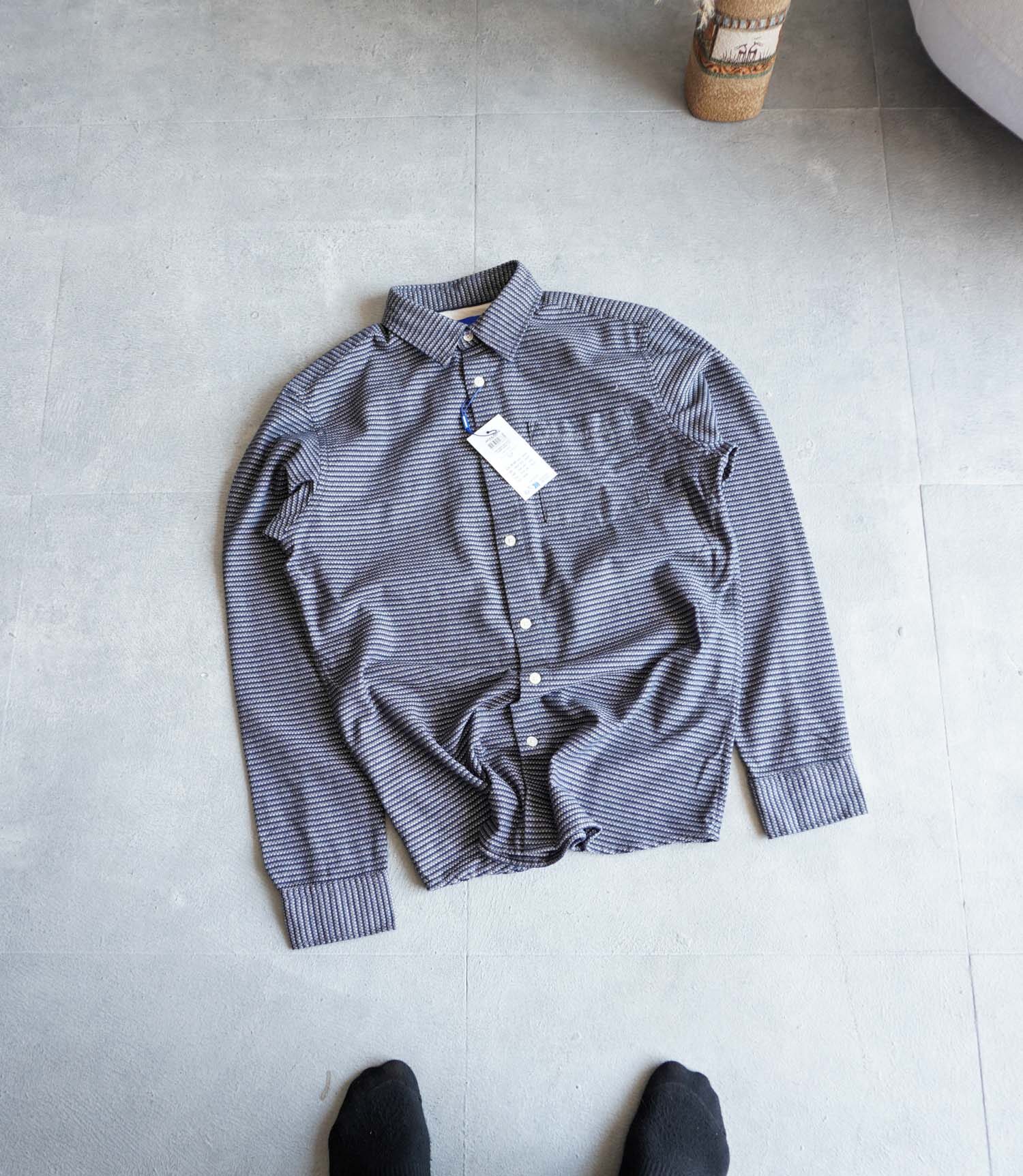 پیراهن پشمی طرح دار Jack&Jones