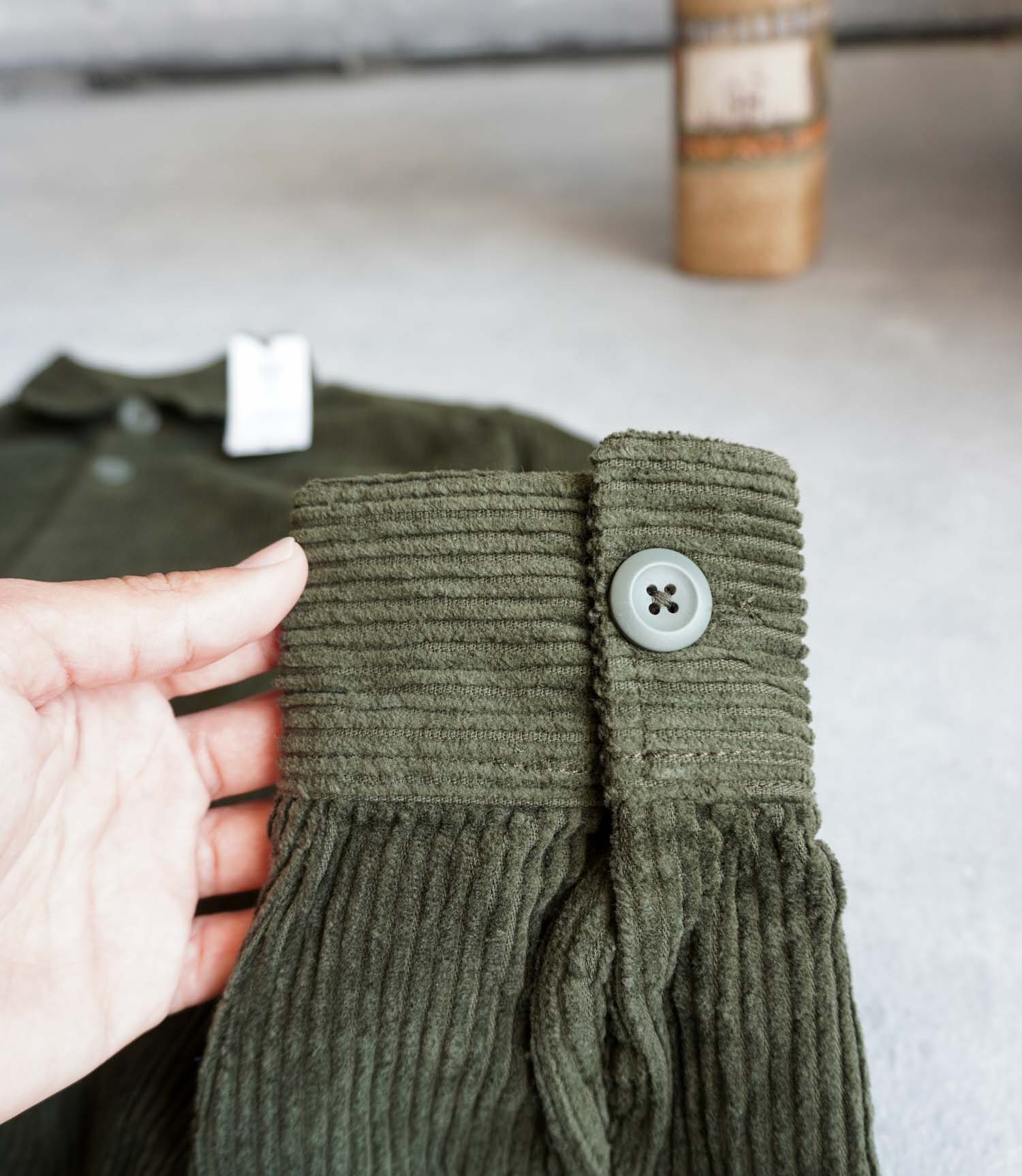 17888821841712410 پیراهن کبریتی ضخیم سبز Jack&Jones