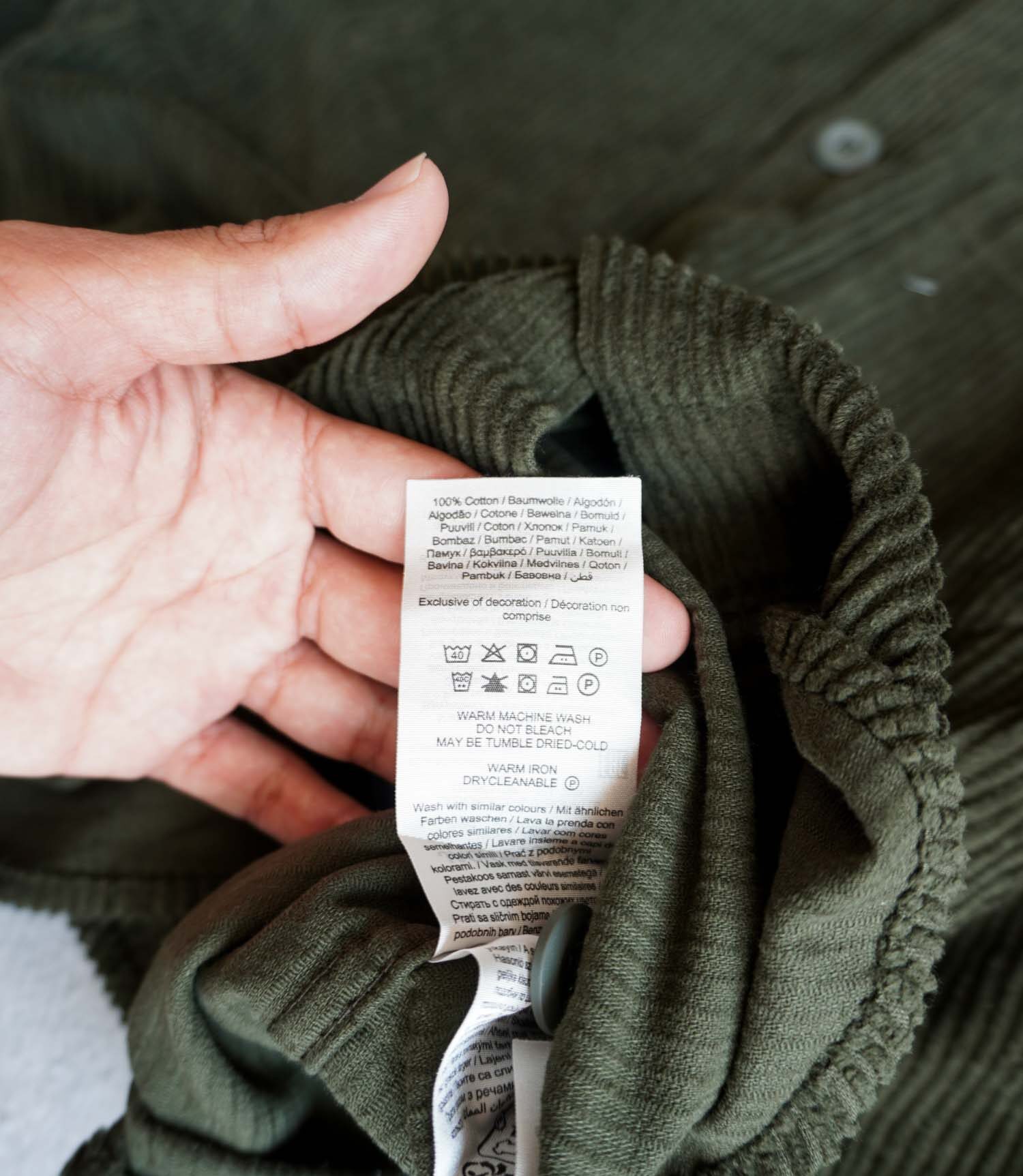 17888821842151467 پیراهن کبریتی ضخیم سبز Jack&Jones