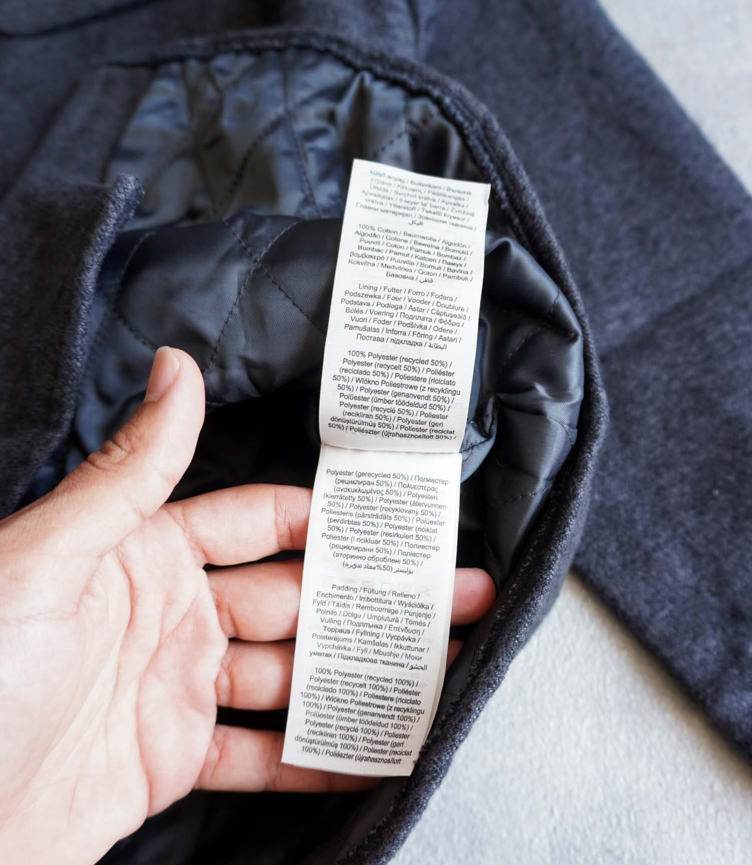 پیراهن پشمی آستردار نوک مدادی Jack&Jones