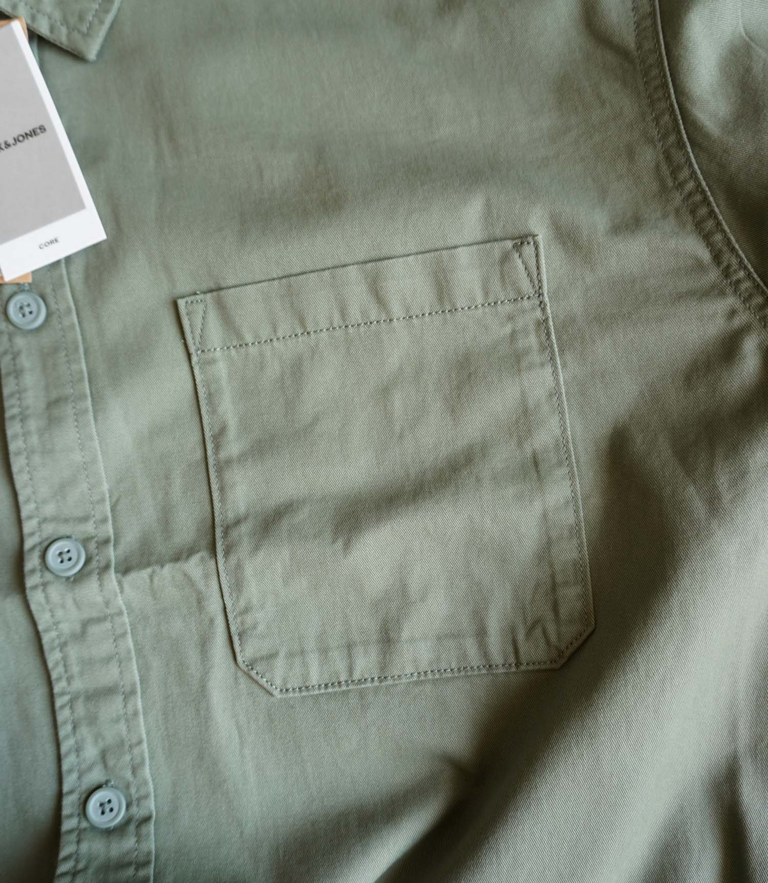 17888826846004972 پیراهن کتان سبز Jack&Jones