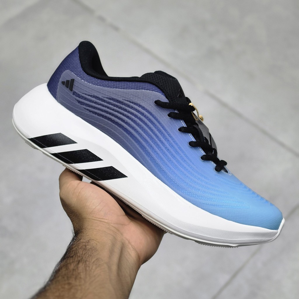 20471621 آدیداس هایپر بوست پیورچیل گرادینت آبی مشکی سفید adidas Hyper Boost Purechill