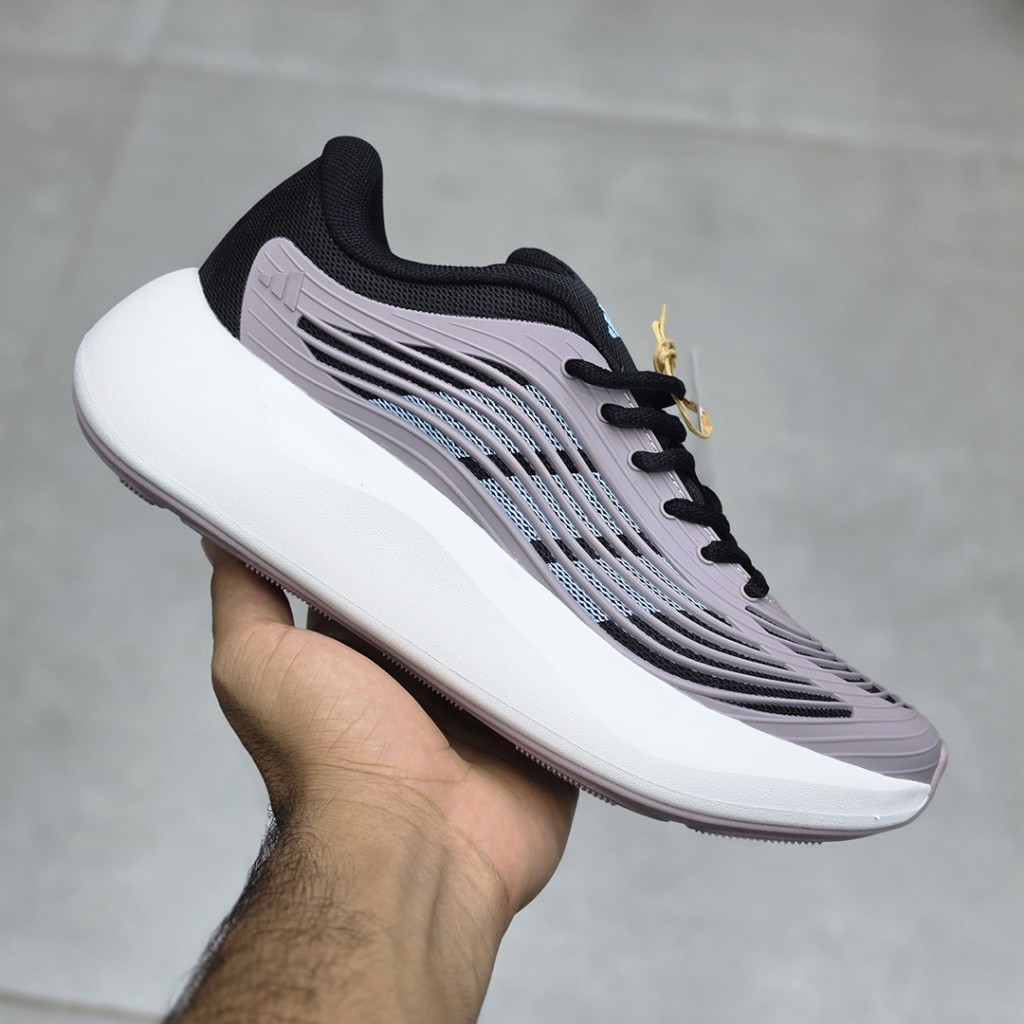 20471954 آدیداس هایپر بوست پیورچیل یاسی بنفش سفید مشکی adidas Hyper Boost Purechill