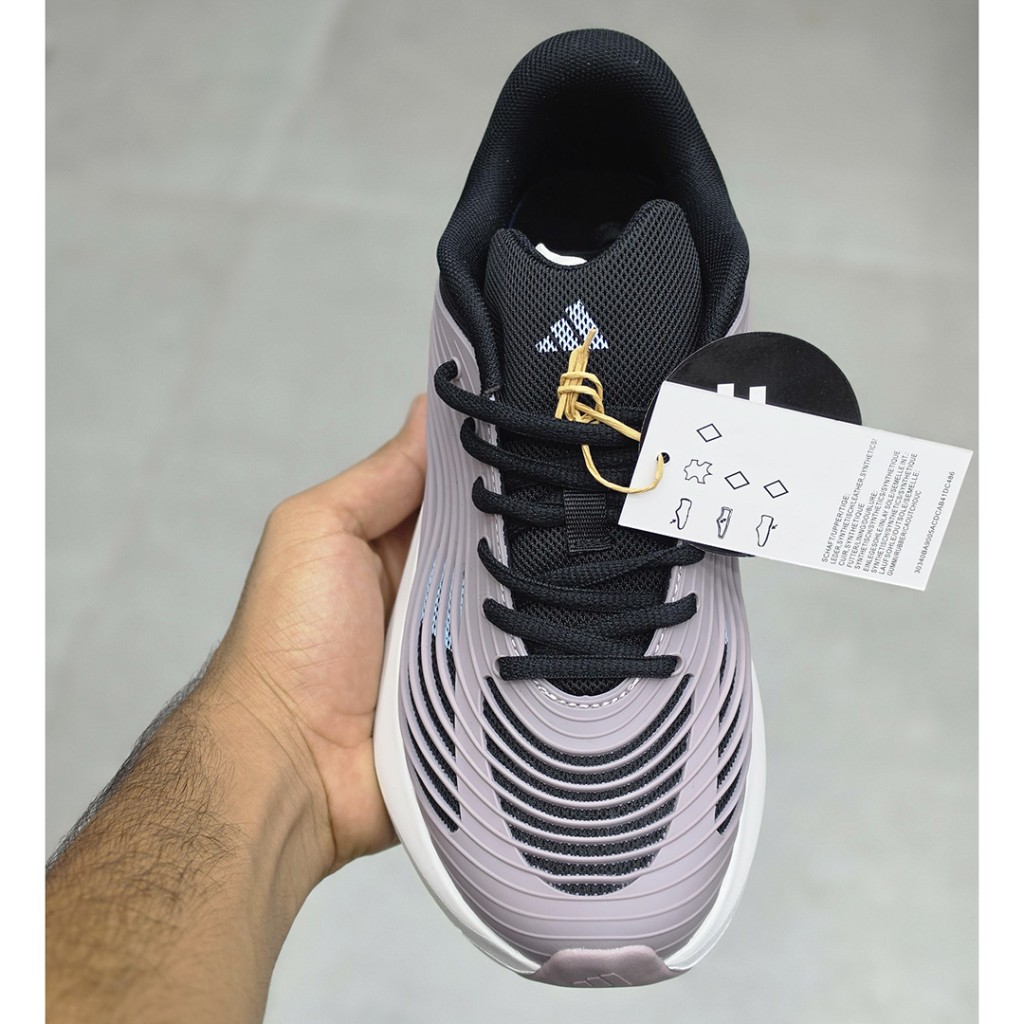 آدیداس هایپر بوست پیورچیل یاسی بنفش سفید مشکی adidas Hyper Boost Purechill