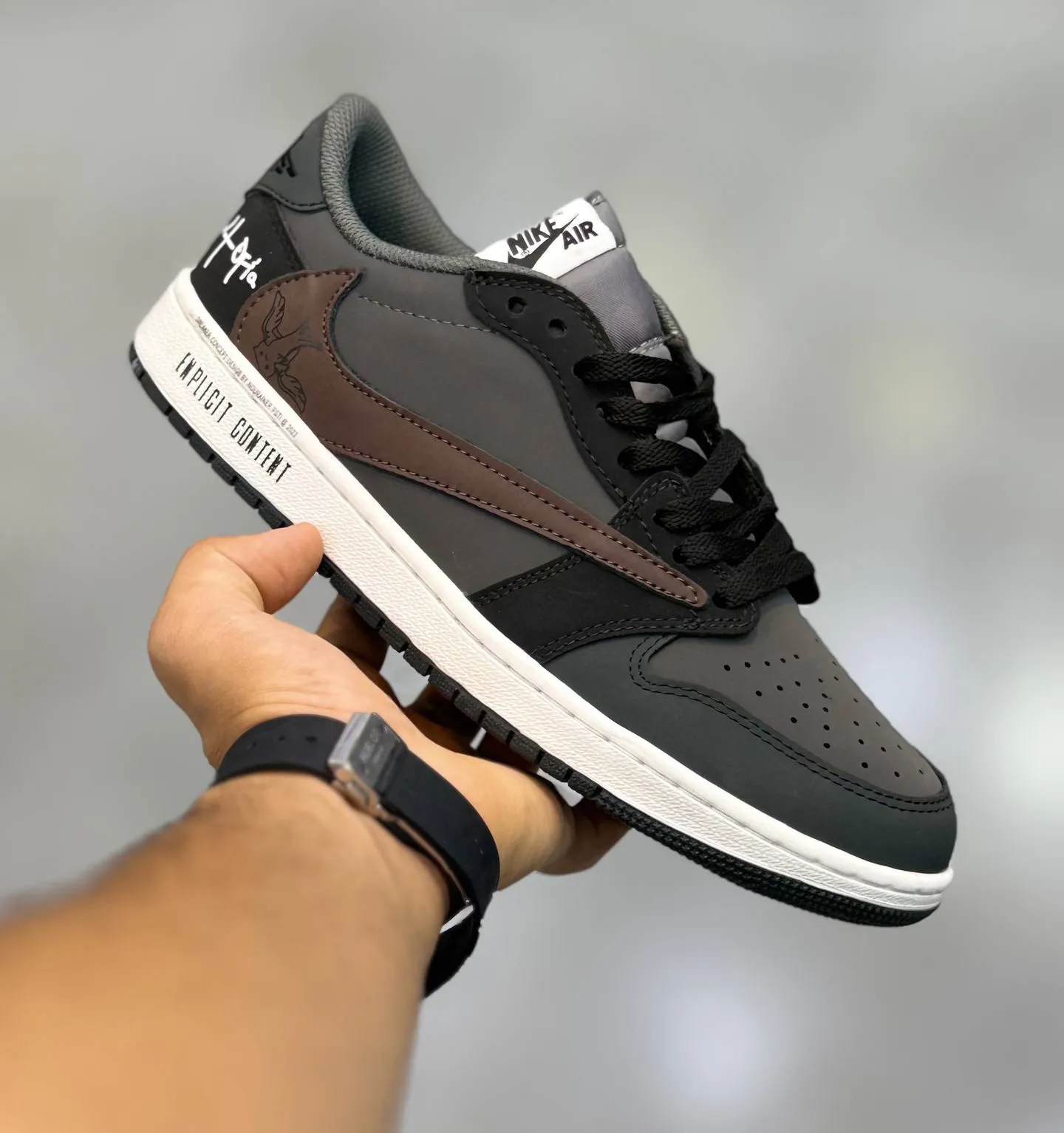 3e74de09af6145305c768ff11066f858 کتونی نایک ایر جردن 1 لو تراویس اسکات یوتوپیا-Nike Jordan travis