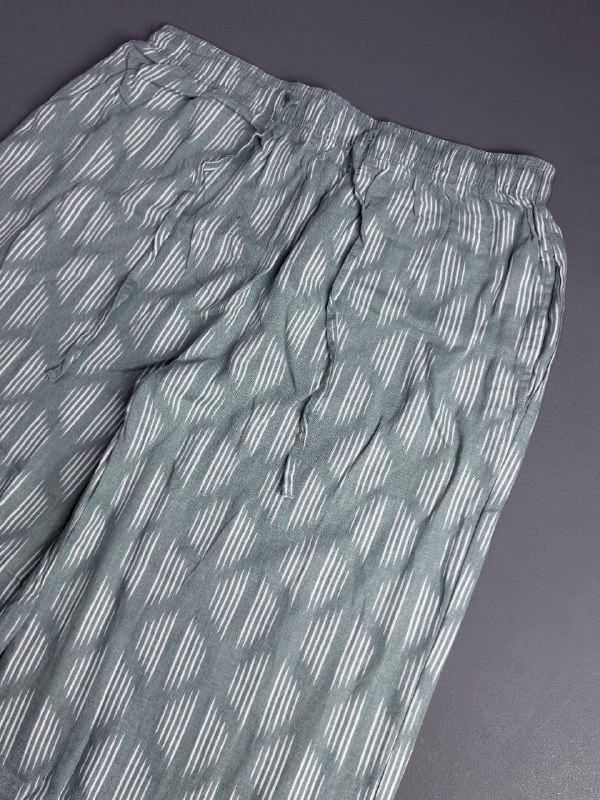 شلوار لنین اورجینال ZARA رنگ طوسی پاستیلی طرح دار کد 2063