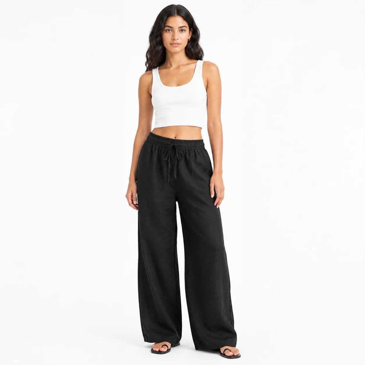 5875324715163914423 شلوار لنین اورجینال H&M رنگ مشکی کد 2069