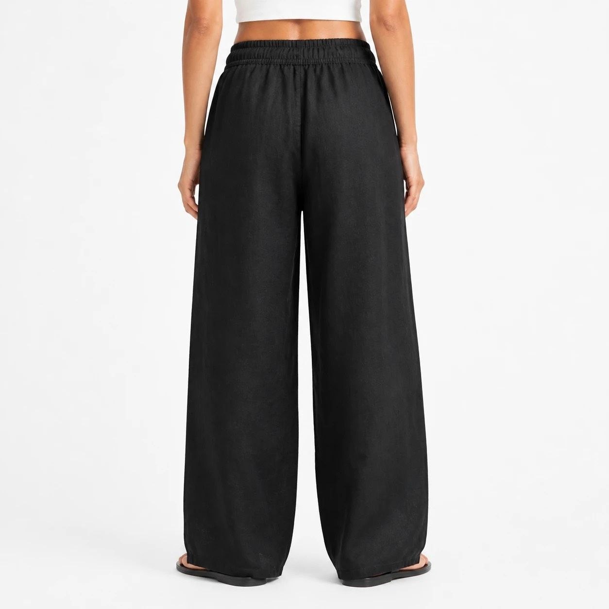 5875324715163914424 شلوار لنین اورجینال H&M رنگ مشکی کد 2069