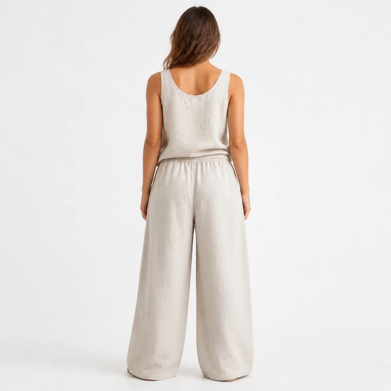 5875324715163914430 شلوار لنین اورجینال H&M رنگ کرمی کد 2070
