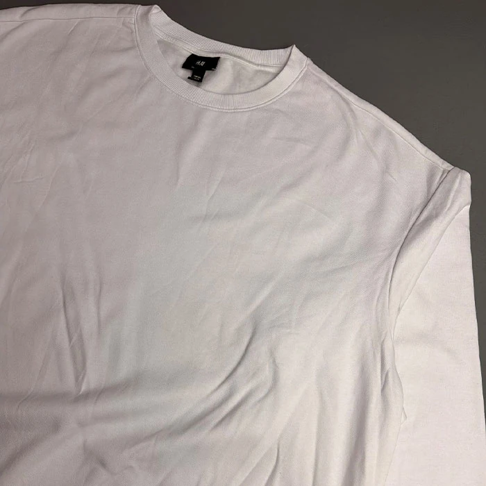 HM-white-mens-pants-fairly-loose-size-56-4 دورس داخل کرکی اورجینال مردانه رنگ سفید برند H&M سوئدی قواره نسبتا آزاد کد 56