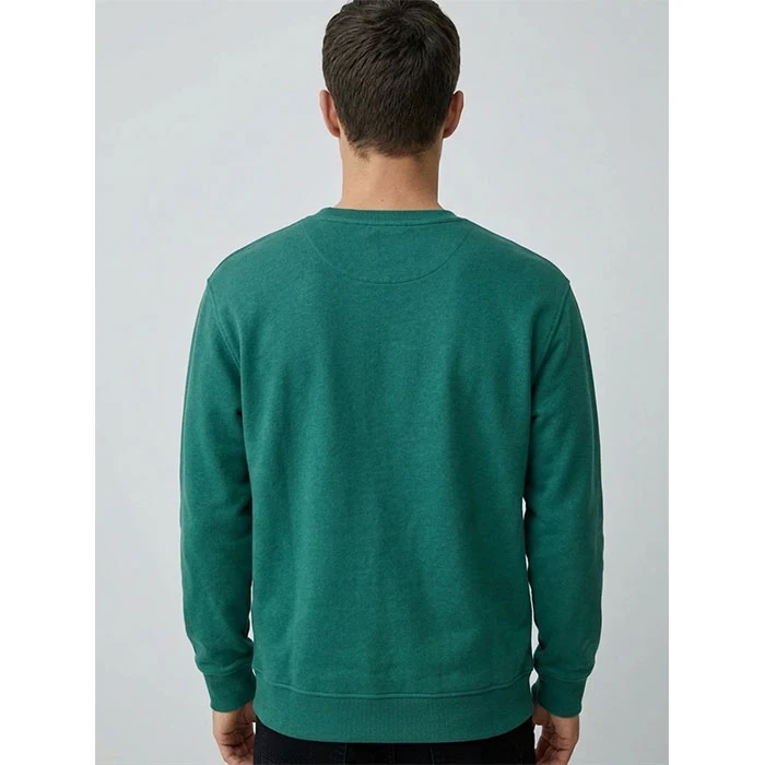 دورس داخل کرکی مردانه رنگ سبز تیره برند pull&bear اسپانیایی قواره نسبتاً آزاد کد 76