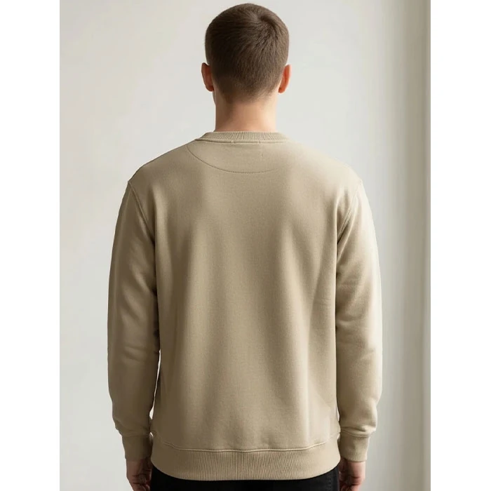 دورس داخل کرکی مردانه رنگ خاکی روشن برند pull&bear اسپانیایی قواره نسبتاً آزاد کد 75