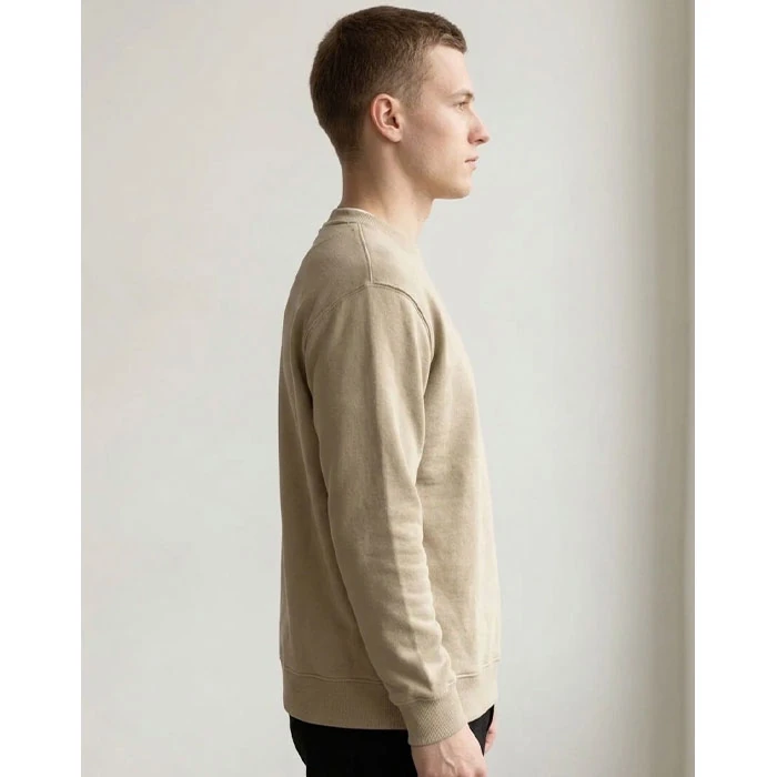 دورس داخل کرکی مردانه رنگ خاکی روشن برند pull&bear اسپانیایی قواره نسبتاً آزاد کد 75