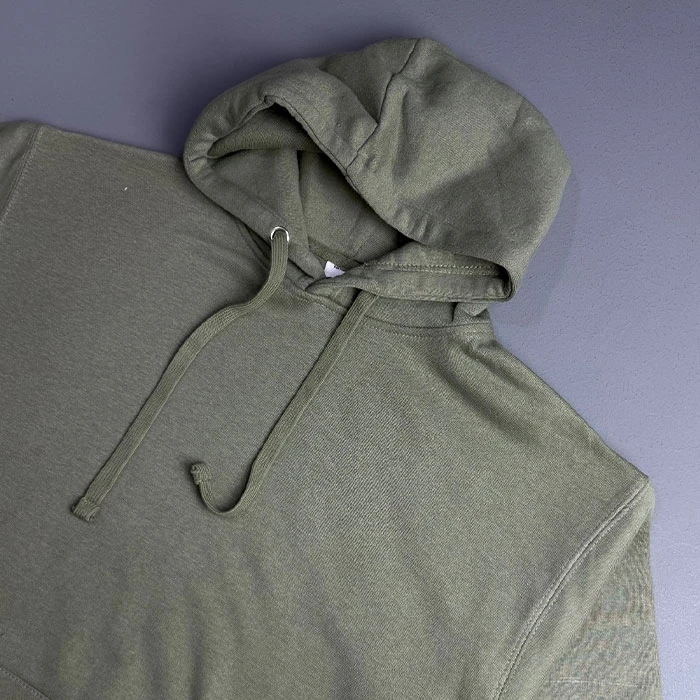 Original-fluffy-hoodie-for-men-and-women-muddy-green-color-PacificCo-brand-Spanish-order-loose-fit-and-relatively-loose-fit-code-129-4 هودی داخل کرکی اورجینال یونیسکس زنانه و مردانه رنگ سبز لجنی برند pacific&co سفارش اسپانیایی تنخوری و قواره نسبتا آزاد کد 129