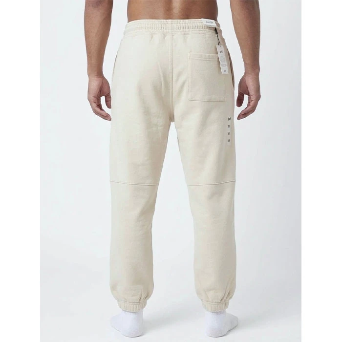 Original-mens-double-threaded-jogger-cream-color-pullbear-brand-Spanish-tankhuri-standard-code-99-2 جاگر دمپا گت داخل دو نخ اورجینال مردانه رنگ کرمی برند pull&bear اسپانیایی تنخوری استاندارد کد 99