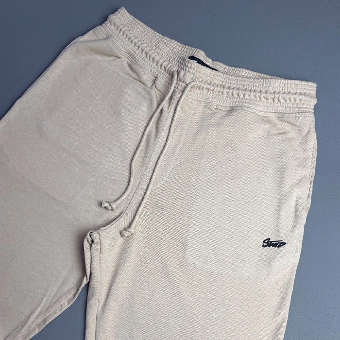 Original-mens-double-threaded-jogger-cream-color-pullbear-brand-Spanish-tankhuri-standard-code-99-4 جاگر دمپا گت داخل دو نخ اورجینال مردانه رنگ کرمی برند pull&bear اسپانیایی تنخوری استاندارد کد 99