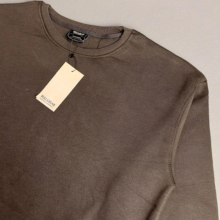 دورس داخل کرکی اورجینال مردانه رنگ خاکستری برند pull&bear اسپانیایی قواره نسبتاً آزاد کد 79