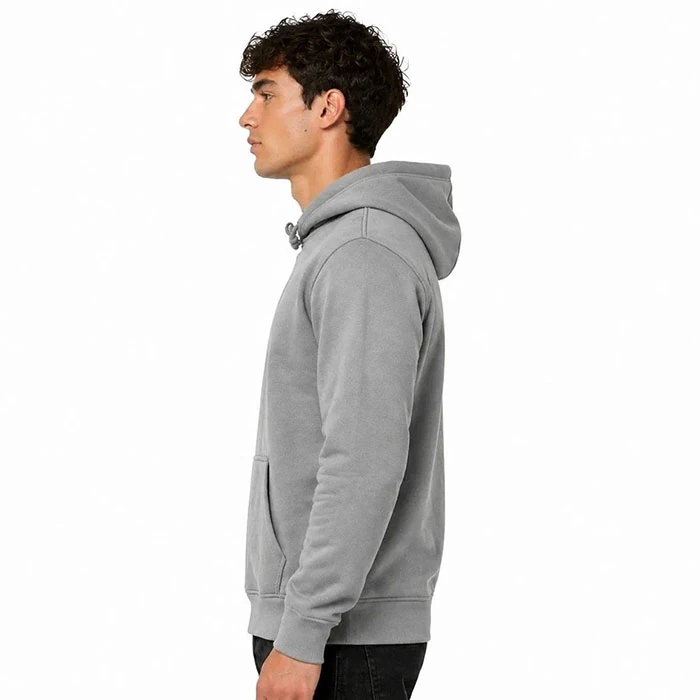 Original-mens-heavyweight-basic-hoodie-by-Zara-Spanish-market-stock-features-a-fleece-lined-interior-and-an-elephant-gray-color-offers-a-relatively-relaxed-fit.-Code-209-3 هودی داخل کرکی اورجینال مردانه رنگ فیلی طوسی بیسیک گرم بالا برند Zara سفارش اسپانیایی تنخوری و قواره نسبتا آزاد کد 209