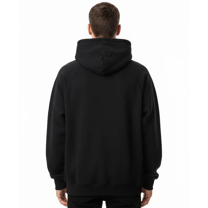 Original-mens-hoodie-with-fluffy-lining-black-color-basic-warm-high-pullbear-brand-Spanish-order-loose-fit-and-relatively-loose-fit-code-180-2 هودی داخل کرکی اورجینال مردانه رنگ مشکی بیسیک گرم بالا برند pull&bear سفارش اسپانیایی تنخوری و قواره نسبتا آزاد کد 180