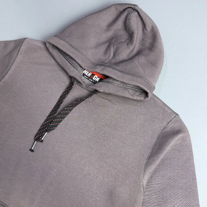 Original-mens-hoodie-with-fluffy-lining-elephant-color-Herock-brand-French-order-loose-fit-code-121-4 هودی داخل کرکی اورجینال مردانه رنگ فیلی برند Herock سفارش فرانسویی تنخوری و قواره نسبتا آزاد کد 121