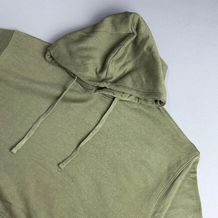 Original-mens-hoodie-with-fluffy-lining-green-color-basic-warm-top-Circle-brand-English-order-loose-fit-and-relatively-loose-fit-code-173-4 هودی داخل کرکی اورجینال مردانه رنگ سبز بیسیک گرم بالا برند Circle سفارش انگلیسی تنخوری و قواره نسبتا آزاد کد 173