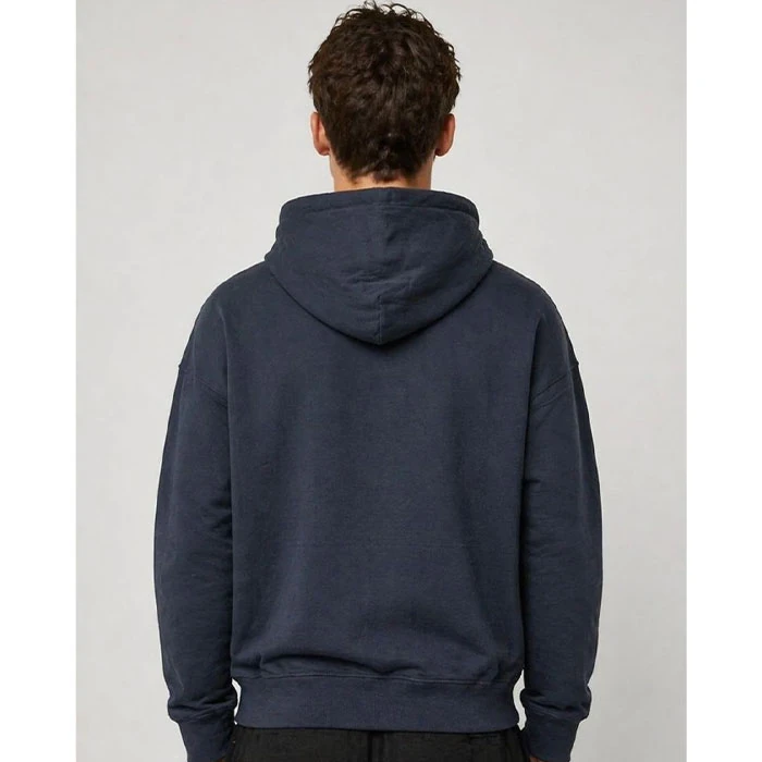 Original-mens-hoodie-with-fluffy-lining-navy-blue-color-basic-warm-top-Circle-brand-English-order-loose-fit-and-relatively-loose-fit-code-172-2 هودی داخل کرکی اورجینال مردانه رنگ سورمه ای بیسیک گرم بالا برند Circle سفارش انگلیسی تنخوری و قواره نسبتا آزاد کد 172