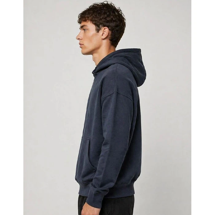 Original-mens-hoodie-with-fluffy-lining-navy-blue-color-basic-warm-top-Circle-brand-English-order-loose-fit-and-relatively-loose-fit-code-172-3-1 هودی داخل کرکی اورجینال مردانه رنگ سورمه ای بیسیک گرم بالا برند Circle سفارش انگلیسی تنخوری و قواره نسبتا آزاد کد 172