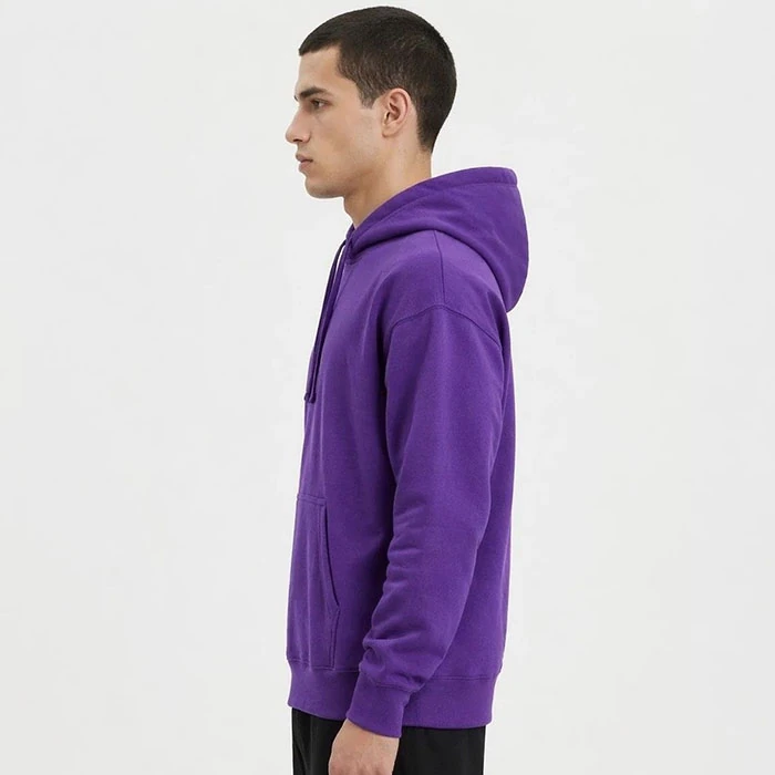 Original-mens-hoodie-with-fluffy-lining-purple-color-basic-warm-top-Circle-brand-English-order-loose-fit-and-relatively-loose-fit-code-168-3 هودی داخل کرکی اورجینال مردانه رنگ بنفش بیسیک گرم بالا برند Circle سفارش انگلیسی تنخوری و قواره نسبتا آزاد کد 168
