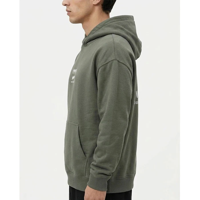 Original-unisex-mens-and-womens-hoodie-with-fluffy-lining-green-color-STWD-series-Pull-Bear-brand-Spanish-order-boxy-and-boxy-code-117-3 هودی داخل کرکی اورجینال یونیسکس ( زنانه مردانه ) رنگ سبز صدری سری STWD زیر مجموعه برند pull & bear سفارش اسپانیایی تنخوری و قواره باکسی کد 117