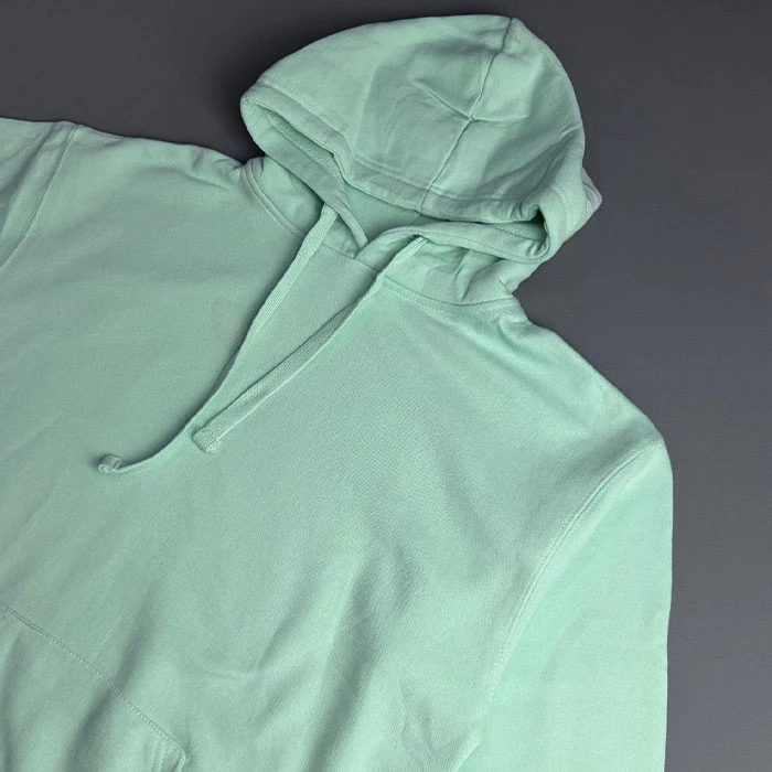 Original-unisex-womens-mens-fluffy-hoodie-pastel-green-color-PacificCo-brand-Spanish-order-loose-fit-and-relatively-loose-fit-code-127-4 هودی داخل کرکی اورجینال یونیسکس( زنانه-مردانه ) رنگ سبز پاستیلی برند pacific&co سفارش اسپانیایی تنخوری و قواره نسبتا آزاد کد 127
