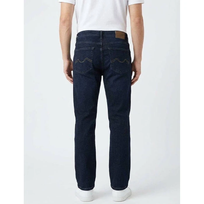 شلوار جین مردانه اورجینال رنگ سورمه ای تیره برند URBAN STAR سفارش آمریکایی مدل نسبتا آزاد کد 2016