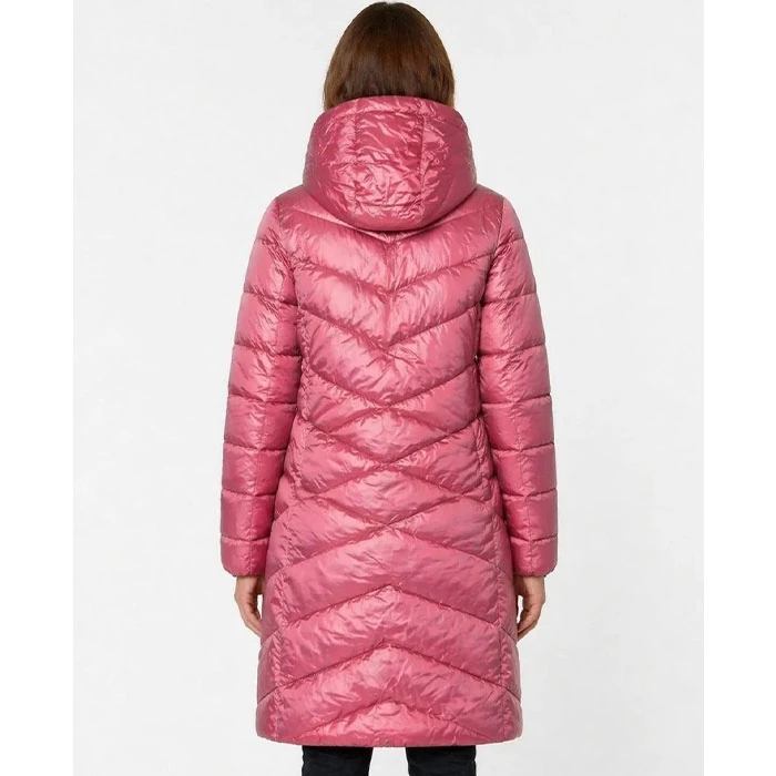 Stylish-original-womens-mid-length-jacket-in-magenta-by-Tom-Taylor-German-import-features-a-relatively-standard-fit.-Code-183-2 کاپشن نیمه لانگ اورجینال زنانه رنگ سرخابی شیک برند Tom Taylor سفارش آلمانی تنخوری و قواره نسبتا استاندارد کد 183