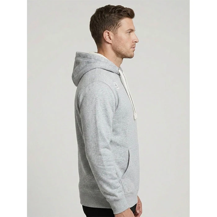 Unisex-cotton-hoodie-gray-relatively-loose-fit-code-86-3 هودی یونیسکس cotton طوسی قواره نسبتاً آزاد کد 86