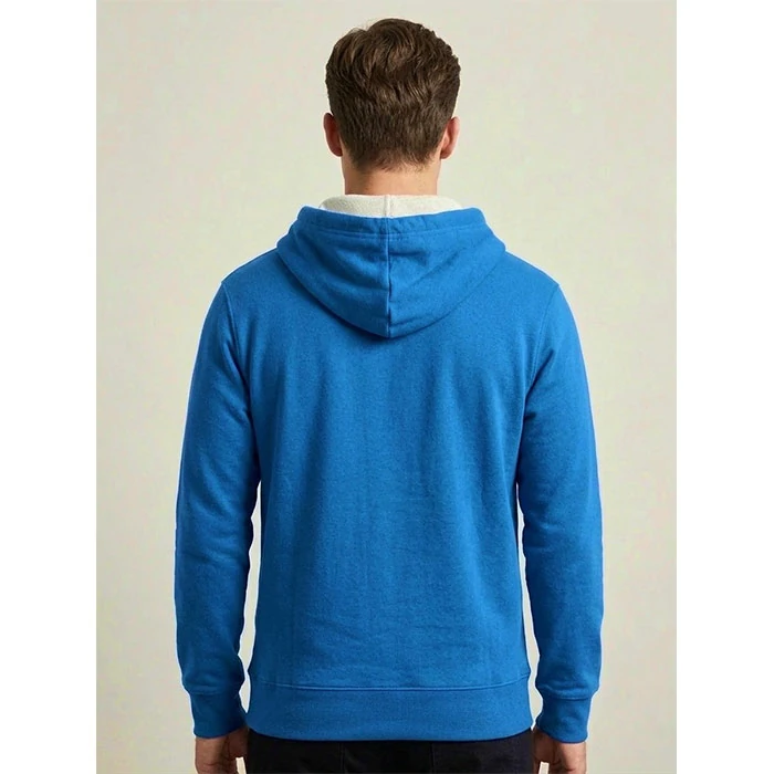 Unisex-dark-blue-cotton-hoodie-fairly-loose-fit-code-87-2 هودی یونیسکس cotton آبیتیره قواره نسبتاً آزاد کد 87