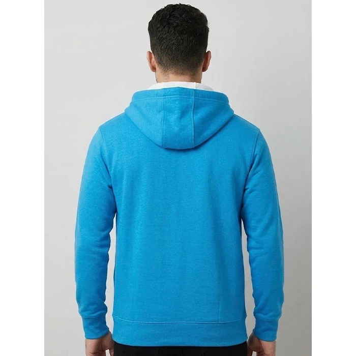 Unisex-light-blue-cotton-hoodie-fairly-loose-fit-code-88-2 هودی یونیسکس cotton آبی روشن قواره نسبتاً آزاد کد 88