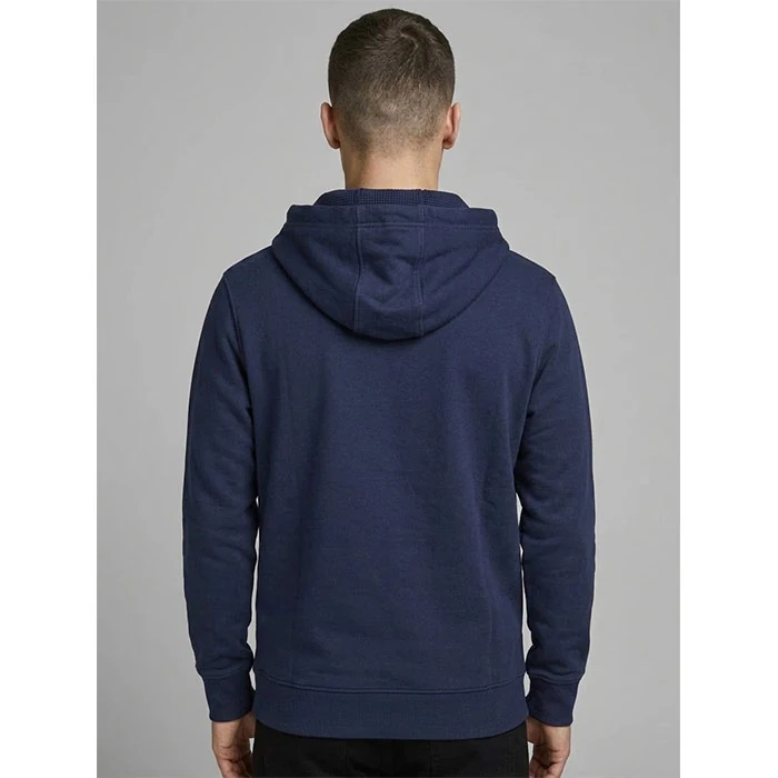 Unisex-navy-cotton-hoodie-fairly-loose-fit-code-83-2 هودی یونیسکس cotton سرمهای قواره نسبتاً آزاد کد 83