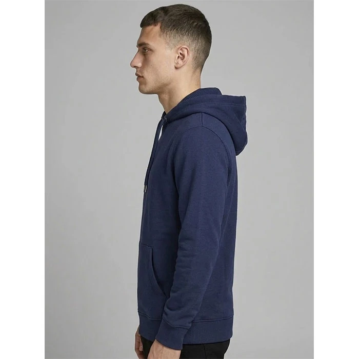 Unisex-navy-cotton-hoodie-fairly-loose-fit-code-83-3 هودی یونیسکس cotton سرمهای قواره نسبتاً آزاد کد 83