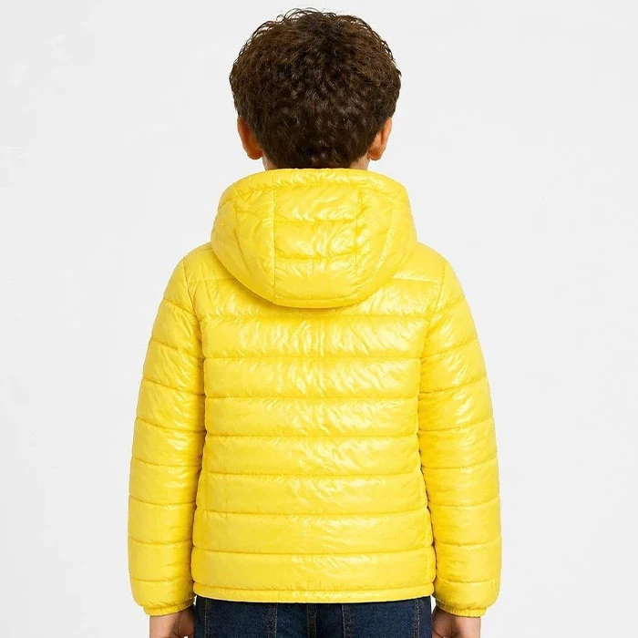 original-kiabi-synthetic-fill-jacket-for-boys-and-girls-yellow-french-order-standard-fit-and-cut-code-205-2 کاپشن الیافی اورجینال بچه گانه دخترانه و پسرانه رنگ زرد برند kiabi سفارش فرانسویی تنخوری و قواره استاندارد کد 205
