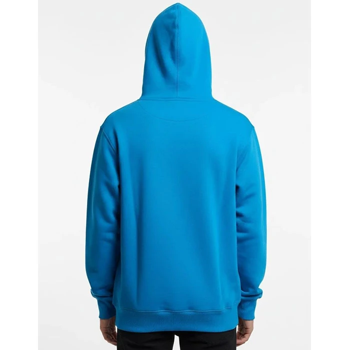 هودی داخل کرکی اورجینال مردانه رنگ آبی بیسیک گرم بالا برند pull&bear سفارش اسپانیایی تنخوری و قواره نسبتا آزاد کد 178