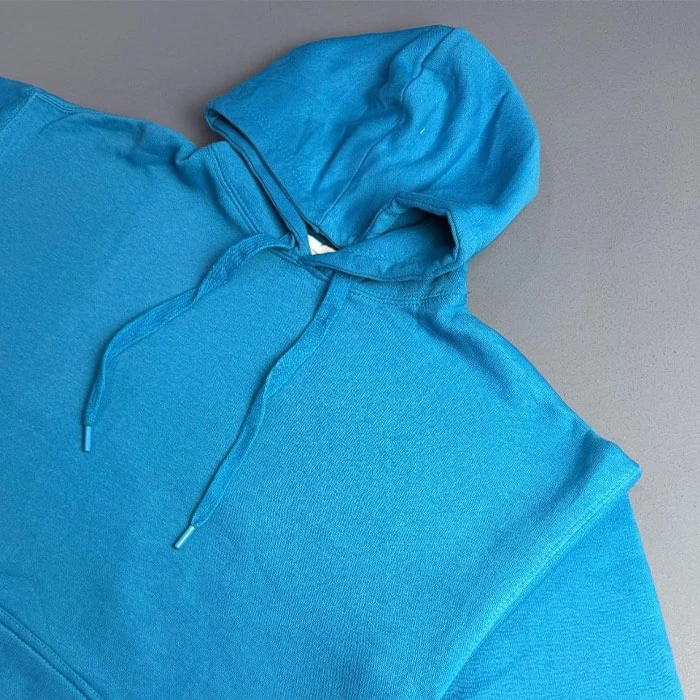 هودی داخل کرکی اورجینال مردانه رنگ آبی بیسیک گرم بالا برند pull&bear سفارش اسپانیایی تنخوری و قواره نسبتا آزاد کد 178