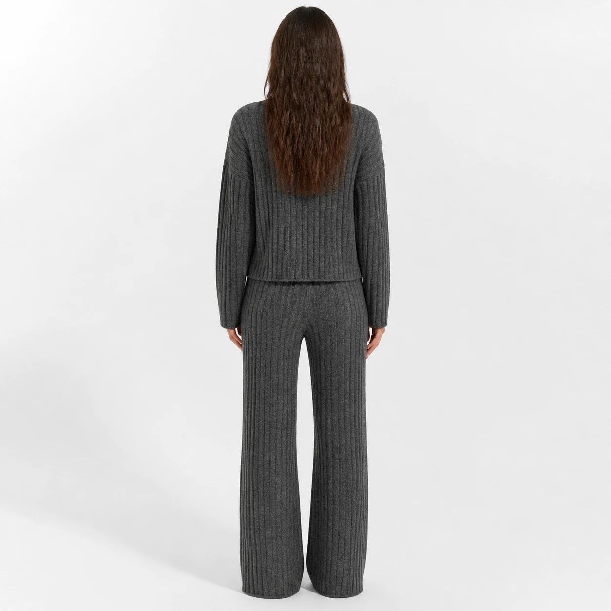 ست بافت Zara زارا رنگ خاکستری | کد 257