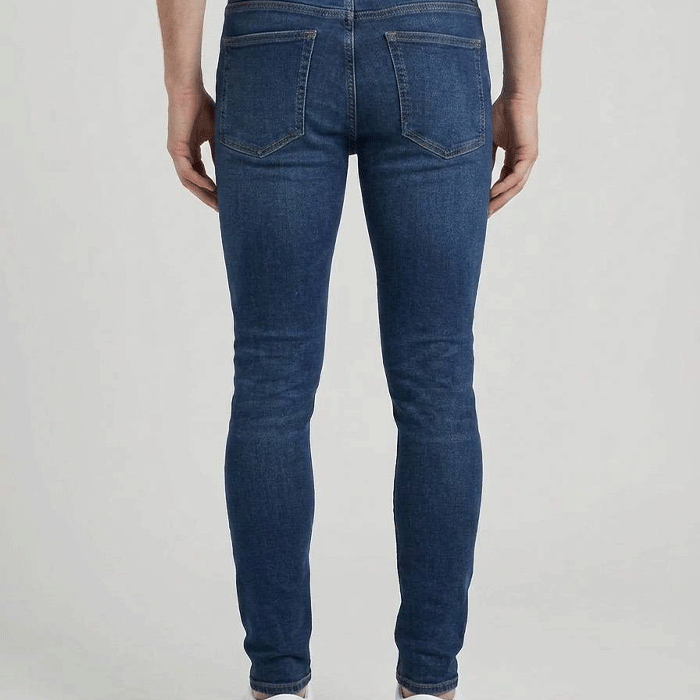 primark-navy-blue-slim-fit-trousers-size-22-3 شلوار جین مردانه اورجینال رنگ سورمه ای برند Primark سفارش اسپانیایی مدل اسلیم فیت کد 2020