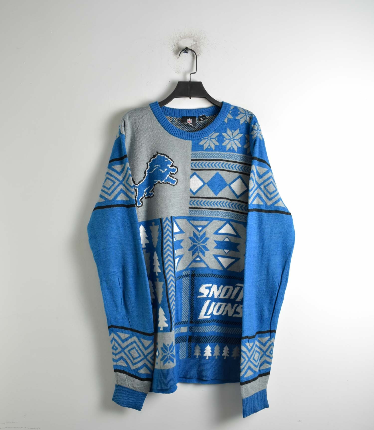product-47426-17686411010324305 بافت وینتیج آبی طرح دار NFL